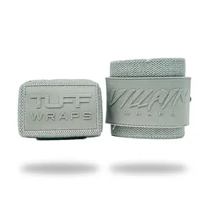 16" Villain Wrist Wraps - Solid Gray