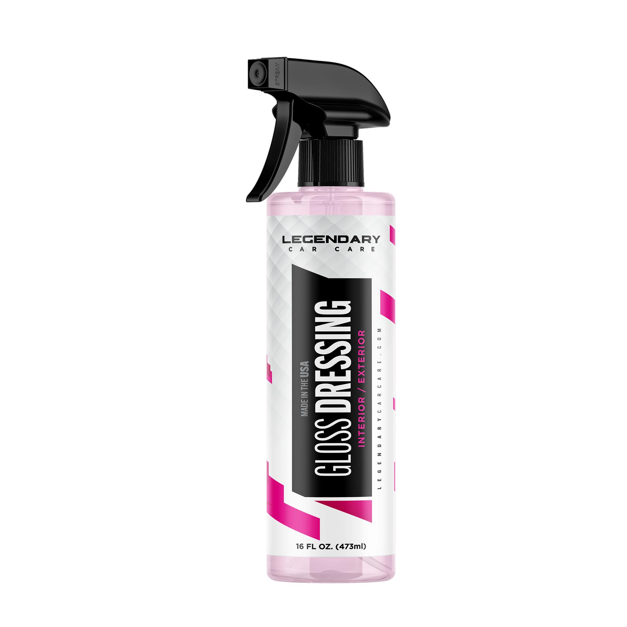 Legendary Gloss Dressing - Plastic, Trim & Tire Dressing - Restore Faded Plastics