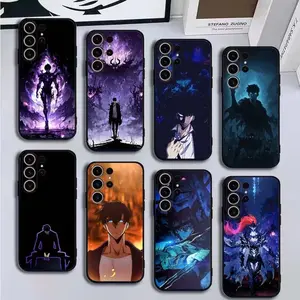 Solo L-Leveling A-Arise Phone Case For Samsung S26,S25,S24,S21,S22,S23,Ultra,Plus,Fe,For iphone 17 16 15 14 13 12 11 17Air Plus Pro Promax Soft Black Cover