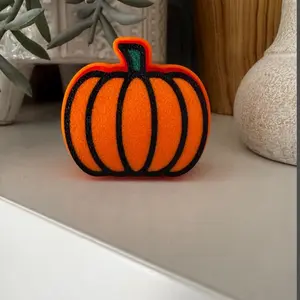 3D printed pumpkins fidget clicker for Halloween