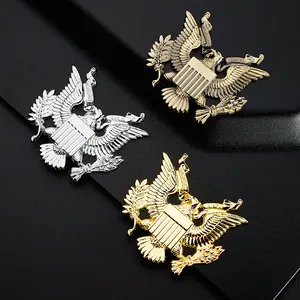 Us Army Metal Emblem Sticker, Military Decal for Pickup Trucks & Cars, Universal Fit, Set of 1 or 2, Durable Design