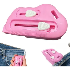 Adjustable Seam Guide ,Wondolla Seam Guide,3-in-1  Sewing Guide, Adjustable Seam Guide, Multi-Functional Overlock Sewing Machine with Ripper and Threader for  Machines ()