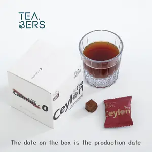 Teabers 15g Ceylon Tea Cubes Freeze-Dried Instant Tea-0 Sugar, 0 Fat, 0 Calories Premium Healthy Beverage Herbal Zen Green Matcha Black