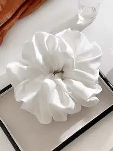 New Simulated Silk Large Hair Tie, Puffy Scrunchies, High-Quality Satin Headband, Party Accessory, Perfect Gift, Versatile Hair Decor