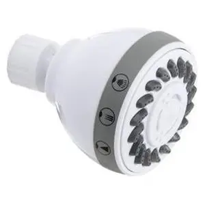 212 MAIN Plumb Pak 8313751 2.70 in. 3 FNC Low Flow Water Saving Handheld Shower Head Set, White Bathroom Fixture Accessory, Handheld Showerhead