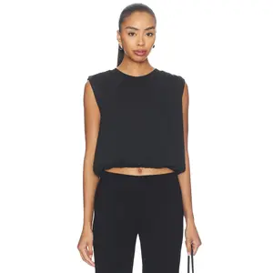 Rag & Bone Mica Bubble Top in Black
