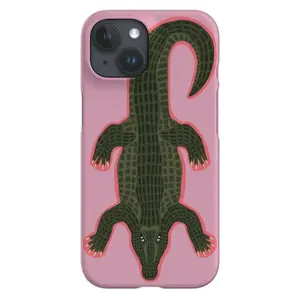 Colorful Crocodile Phone Case Pink Reptile Cover