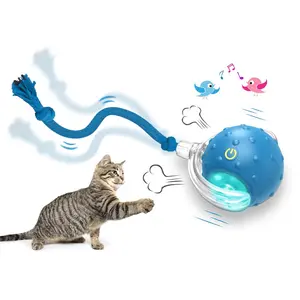Interactive Cat Toy Ball, Durable Latex Rubber Material, Pick Up & Bite Design, Suitable for Active Dogs, Indoor Cats, Fast Rolling, Endless Fun