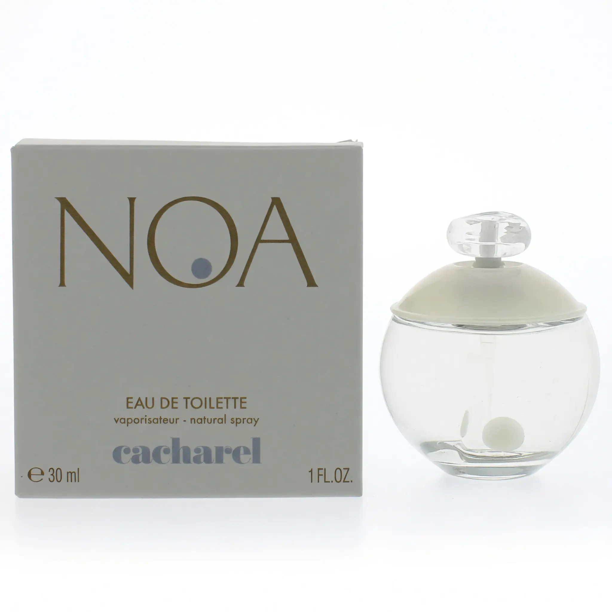 Cacharel Noa Eau de Toilette, Fresh & Subtle Unisex Fragrance, 1.0 oz Miniature Travel Size EDT Spray, Sprayer Unisex Fragrance, 1 To 1.9 Fl Oz, Miniaturized Unisex Fragrance