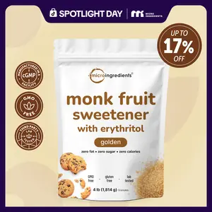 Micro Ingredients Golden Monk Fruit Sweetener with Erythritol