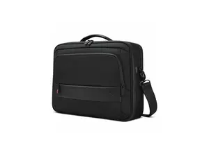 Lenovo Carrying Case for 16" Lenovo Notebook, Accessories, Workstation, Chromebook - Black - Wear Resistant, Tear Resistant, Water Resistant, Water Proof Zipper - Recycled Polyethylene Terephthal