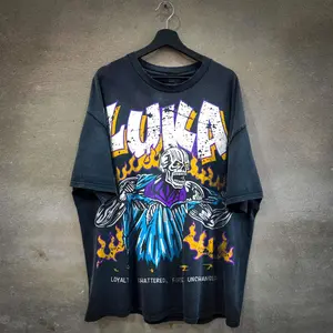 Vintage Luka Doncic Los Angeles T-Shirt, Luka Doncic Lakers Basketball Hoodie,  Luka Doncic 77 Oversized Sweatshirt, unisex men & women.