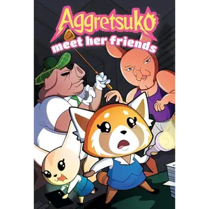 Aggretsuko Anime-Inspired Lifestyle Manga Book - Featuring Her Friends, Books