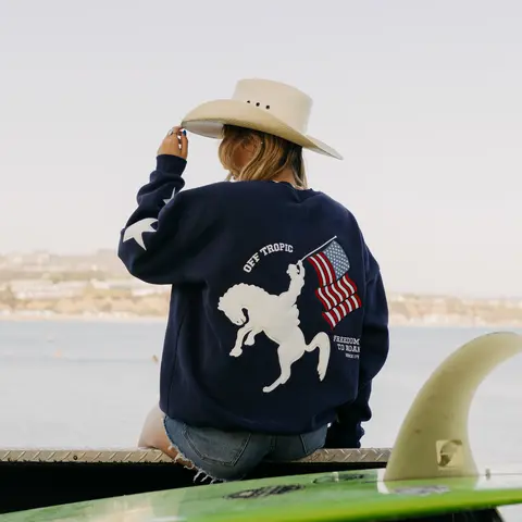 American Cowboy Crewneck