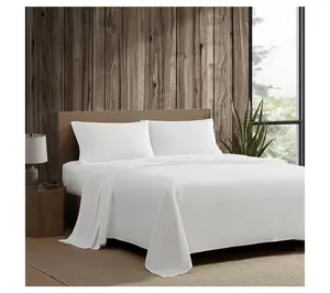 Eddie Bauer Off White Cotton Percale King SheetSet