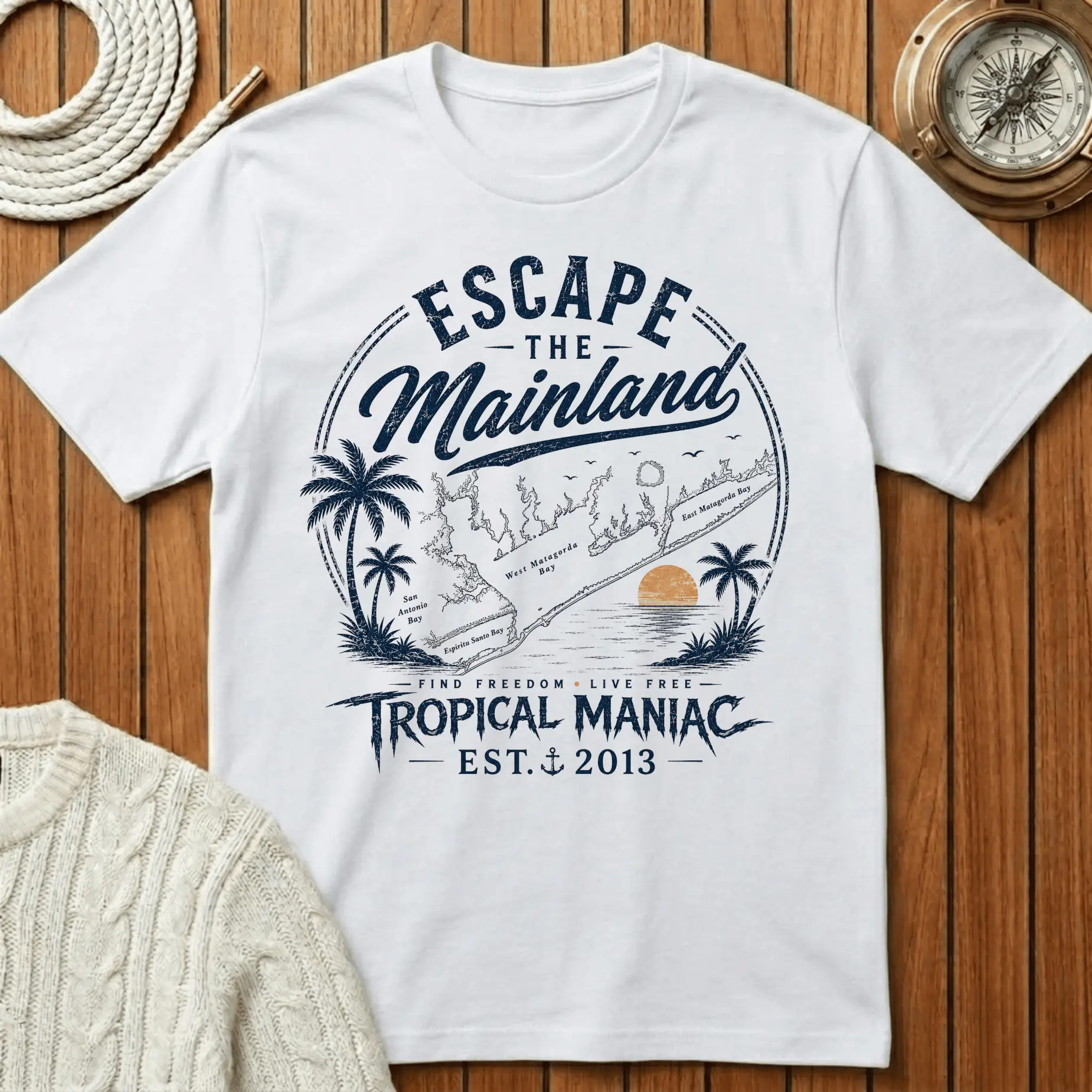 Escape the Mainland T‑Shirt