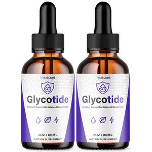 (2 Pack) Glycotide Daily Wellness Drops 60 Servings