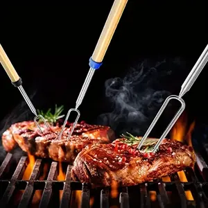 Marshmallow Roasting Sticks, 8PCS Campfire Skewers, Perfect for Camping, S’mores Nights, BBQ & Family Parties
