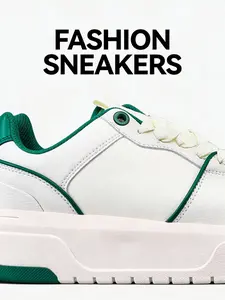 Unisex Comfortable Chunky Platform Lace Up Casual Sneakers Fashion Athletic Shoes for Daily Wear Running and Gym