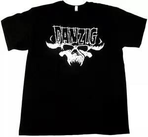 DANZIG T-shirt Hardcore Heavy Metal Hard Rock Tee Adult Men's Black New