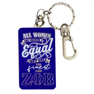 BBGreek - Zeta Phi Beta - Keychain - Official Vendor