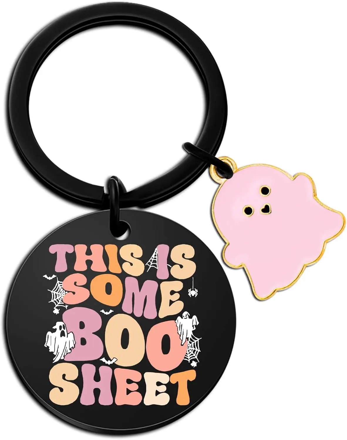 Halloween Ghost Gifts for Women Ghost Keychain Boo Basket Stuffers | Funny Spooky Halloween Ideas for Teen Girl Cool Spooky Gift for Him Her