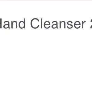 Littley Hand Cleanser 2 Pack (4oz total) by Think Smarter Products (Made in the USA)