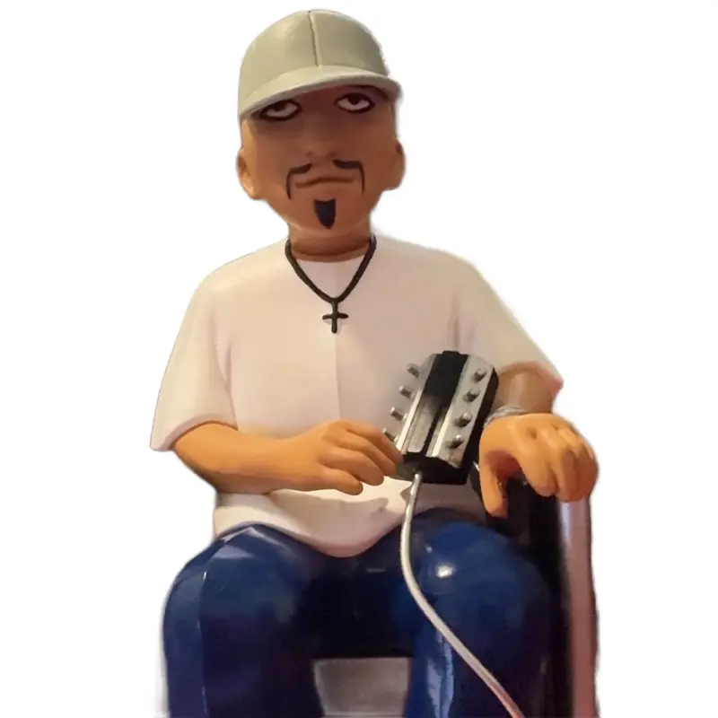 Vital Toys HOMIES Willie G 7inches Tall- Series 1- Brand New- Figure comes with Wheel Chair -Minor Box wear and tear
