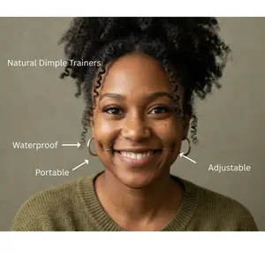 Waterproof Long-Lasting Trainers Smile for Dimples 2pc Flawless Light Foundation Natural Foundation