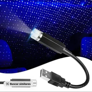￼ USB Star Projector Night Light,Portable Adjustable Romantic Interior Car Roof Lights, Porta