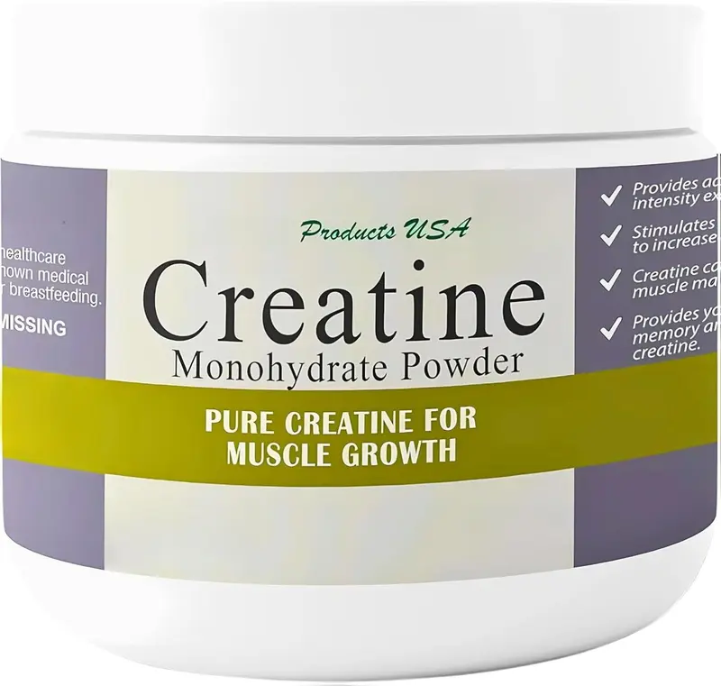 Creatine Monohydrate Powder – Improve Performance, Strength & Recovery – Support Healthy Muscle – Unflavored, Fast Absorbing, Gluten Free, Keto Friendly, GMP Certified – 150g, 5g Per Serv, 30 Servings