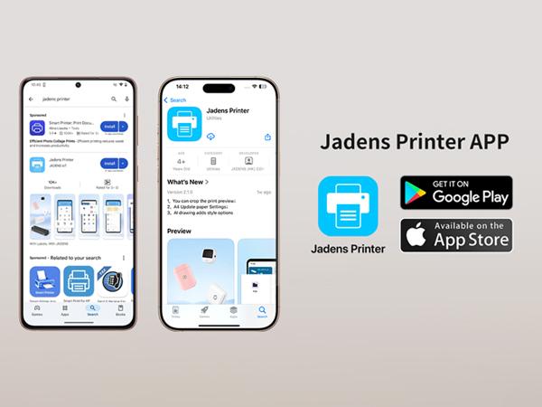 JADENS Bluetooth Shipping Label Printer 668BT-4x6 inch Thermal Piinter Compatible with iOS, Android, PC, Mac, Etsy, Ebay, Shopify, USPS JADENS Bluetooth Shipping Label Printer 668BT-4x6 inch Thermal Piinter Compatible with iOS, Android, PC, Mac, Etsy, Ebay, Shopify, USPS
