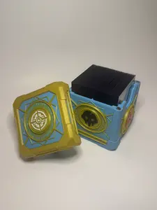Mythikos Forge MTG Commander Elemental Themed Deck Box - 100 Double-Sleeved Cards, Durable 3D Printed