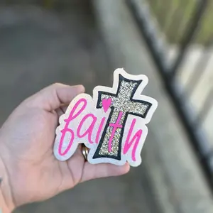 Faith with Cross Freshie