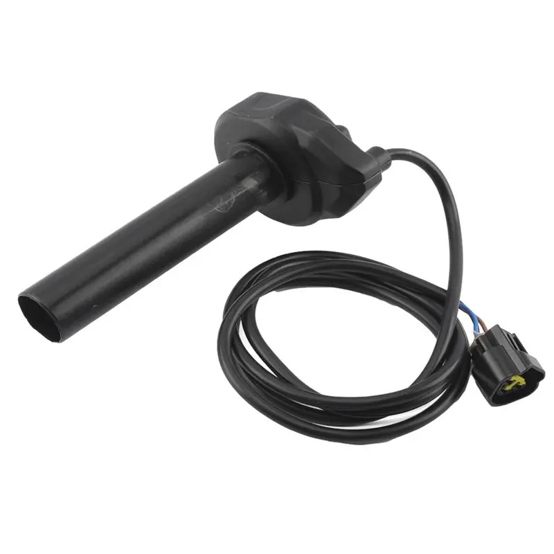 1-Pack Plastic Motorcycle Handle Electronic Throttle Control Grip with 1-3cm Handlebar Cable, Replacement Motor Parts Accessories for Sur-Ron Light Bee X (Fits Light Bee X)