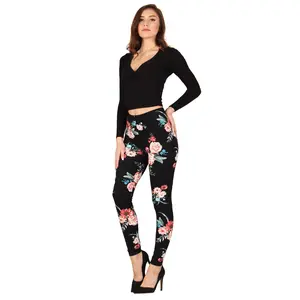 Plus Size Printed Super Soft Leggings
