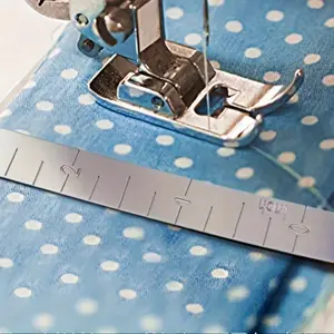 1pc Sewing Fixed Ruler Stainless Steel Measurement Sewing Ruler Fabric Clip 1pc Sewing Fixed Ruler Stainless Steel Measurement Sewing Ruler Fabric Clip