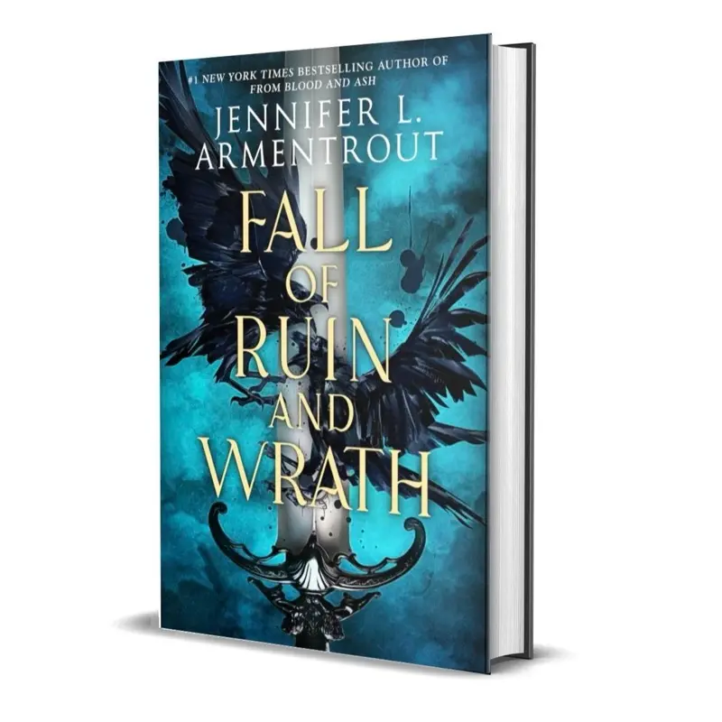 Signed Fall of Ruin and Wrath by Jennifer L. Armentrout (Hardcover Book, Limited Signed Editon)