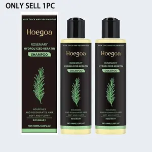 1/2pcs Rosemary Hair Growth Keratin Cleansing Shampoo, Organic Rosemary Oil for Hair Growth, Natural Anti Loss Thickening Shampoo for Thinning Hair