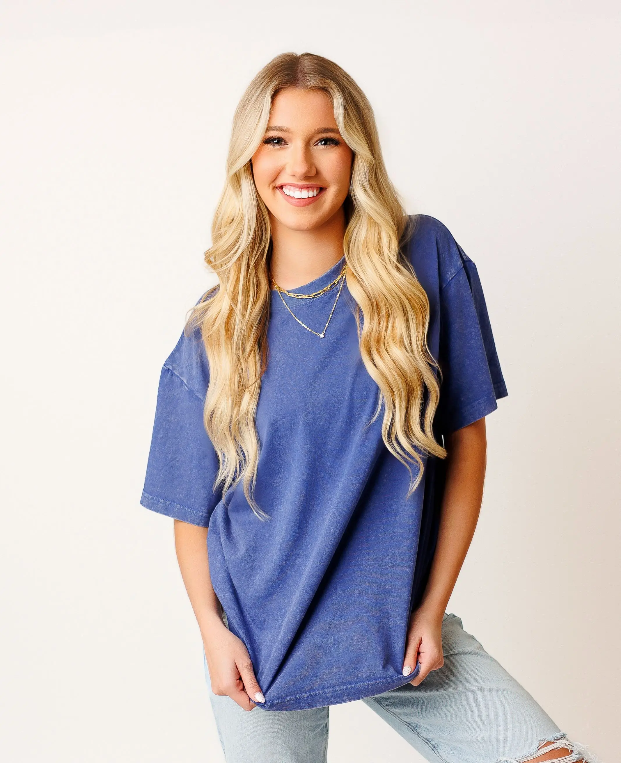 Acid Washed Vintage Unisex Heavyweight Cotton Sunset Apparel T-Shirt