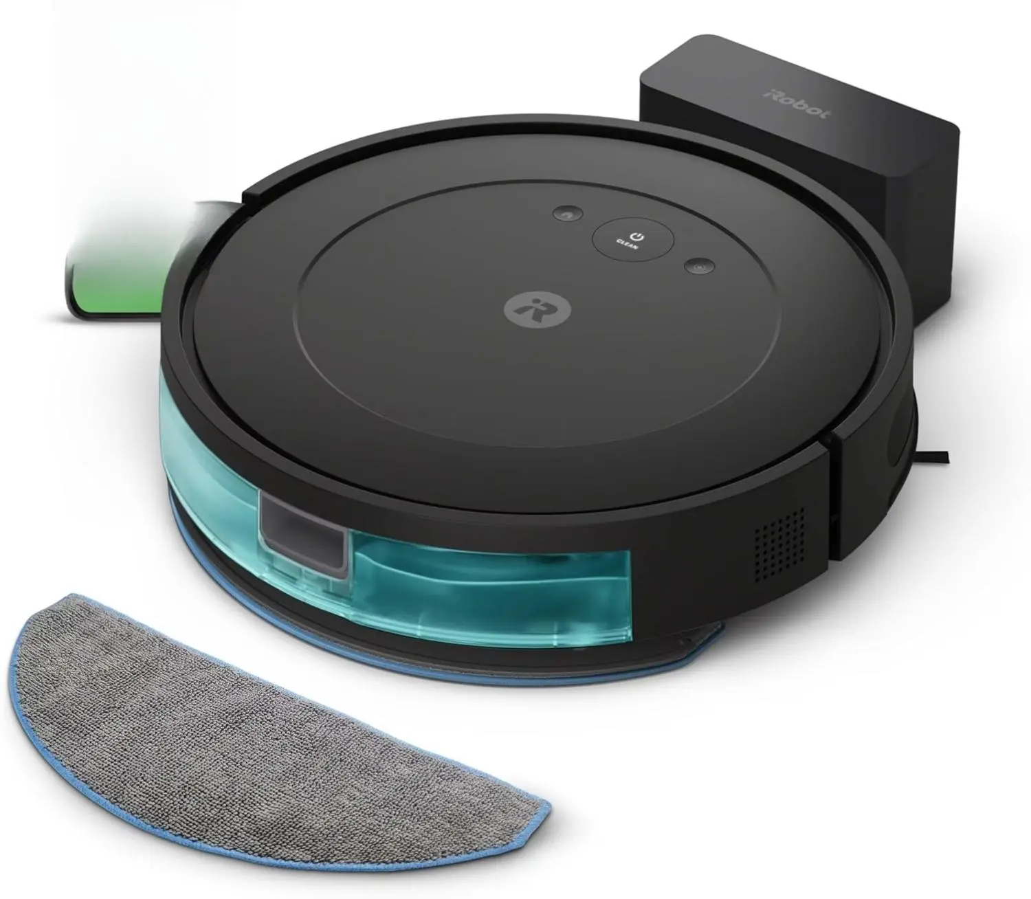 iRobot Roomba Combo Robot Vacuum & Mop (Y0110) - Easy to use, Power-Lifting Suction, Vacuums and mops, Multi-Surface Cleaning, Smart Navigation Cleans in Neat Rows, Self-Charging, Alexa