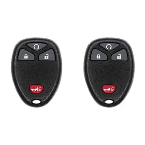 KEYS4LESS Car Key Fob Keyless Entry Remote for Chevrolet Silverado 2007 2013 Fcc OUC60270 OUC60221 Part Number 15913421 20868672 20952474 Pack of 2