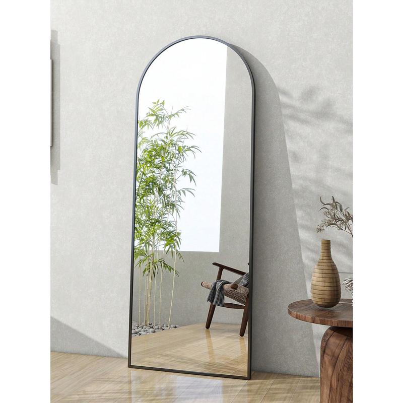 71"X30" Arch Mirror Full Length, Floor Length Mirror, Wall Mirror Full Length, Oversized Floor Mirror, Full Body Mirror For Hanging Or Leaning Against Wall, Full-Length Mirror With Aluminum Alloy Frame Full Body Mirror For Living Room, Bedroom, Cloakroom.