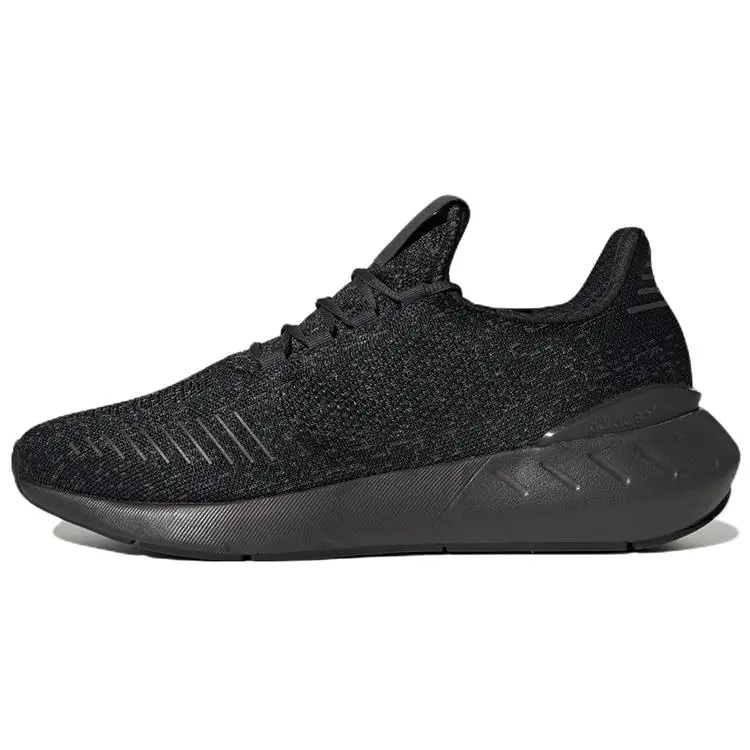 Adidas Originals Swift Run 22 Black' Versatile Cushioned Breathable Low Top Casual Running Shoes Unisex GY1940