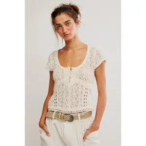 Claro Lace Tee | Free People