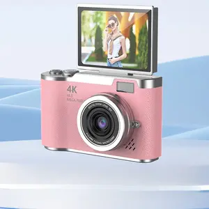 CCD Mirrorless HD Digital Camera - Portable, Compact, High-Resolution, Steady-Shot Camera for Home Use, Student Daily Shooting & Recording