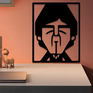 1pc Beatles Metal Wall Art, Beatles Statue Mural, Perfect for Living Room Wall, Christmas Decor, Ideal Gift for Music Lovers, Durable Metal