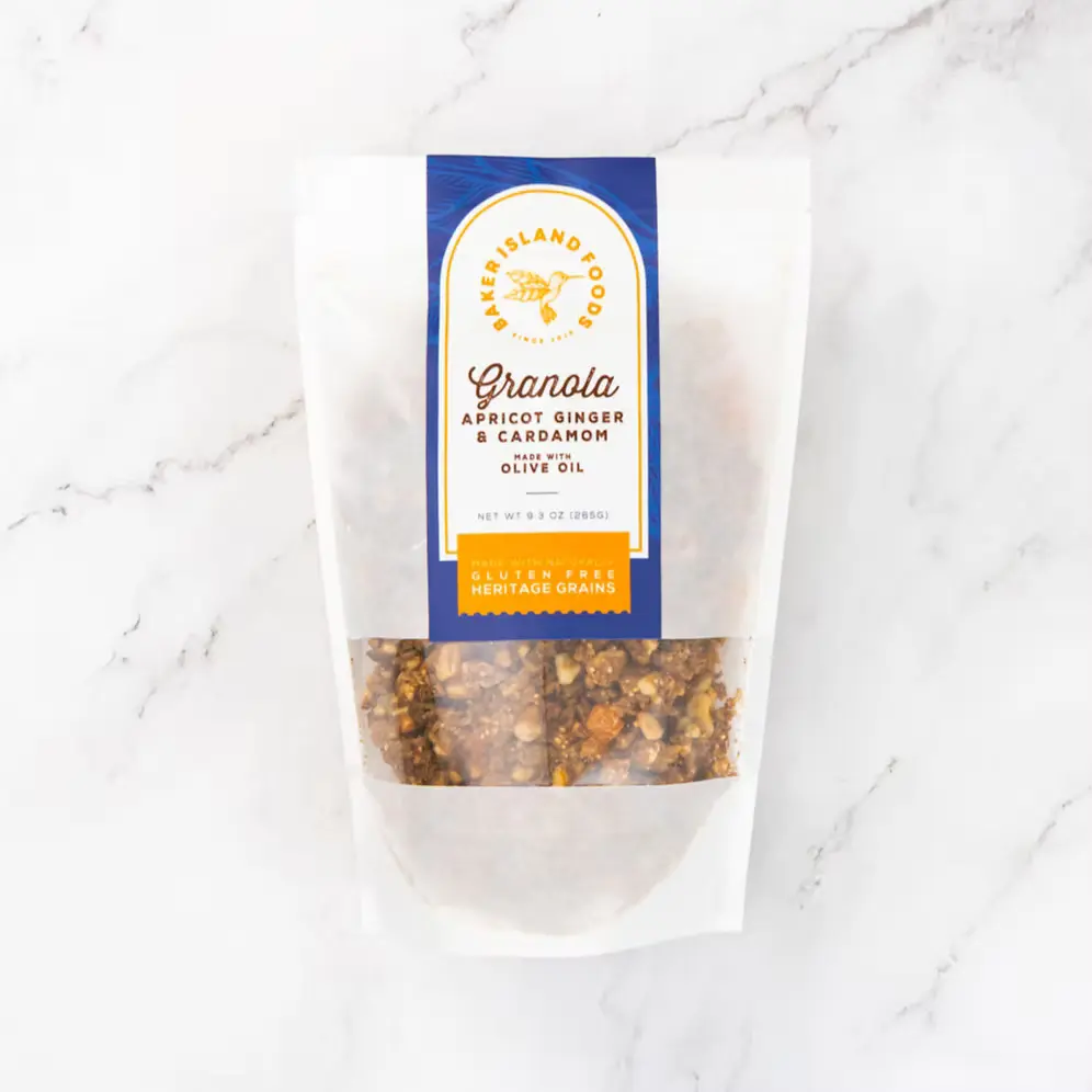Apricot Ginger & Cardamom Granola