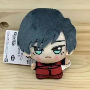 10cm Mini BLUE LOCK Plush Stuffed Doll Seishiro Nagi Isagi Yoichi Chigiri Bachira Meguru Doll Pendant Keychain Toy For Gift