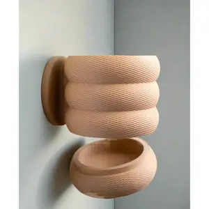 Woven Elegance Wall Mounted Planter